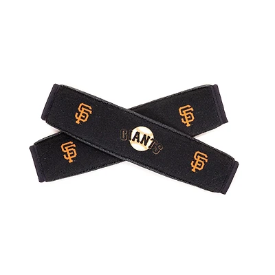Holda San Francisco Giants Ulti-Suede Seat Belt Pad Two-Piece Set