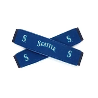 Seattle Mariners Ulti-Suede Seat Belt Pad Two-Pack