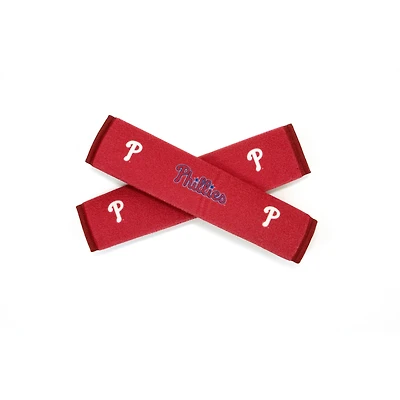 Holda Philadelphia Phillies Ulti-Suede Seat Belt Pad Two-Piece Set