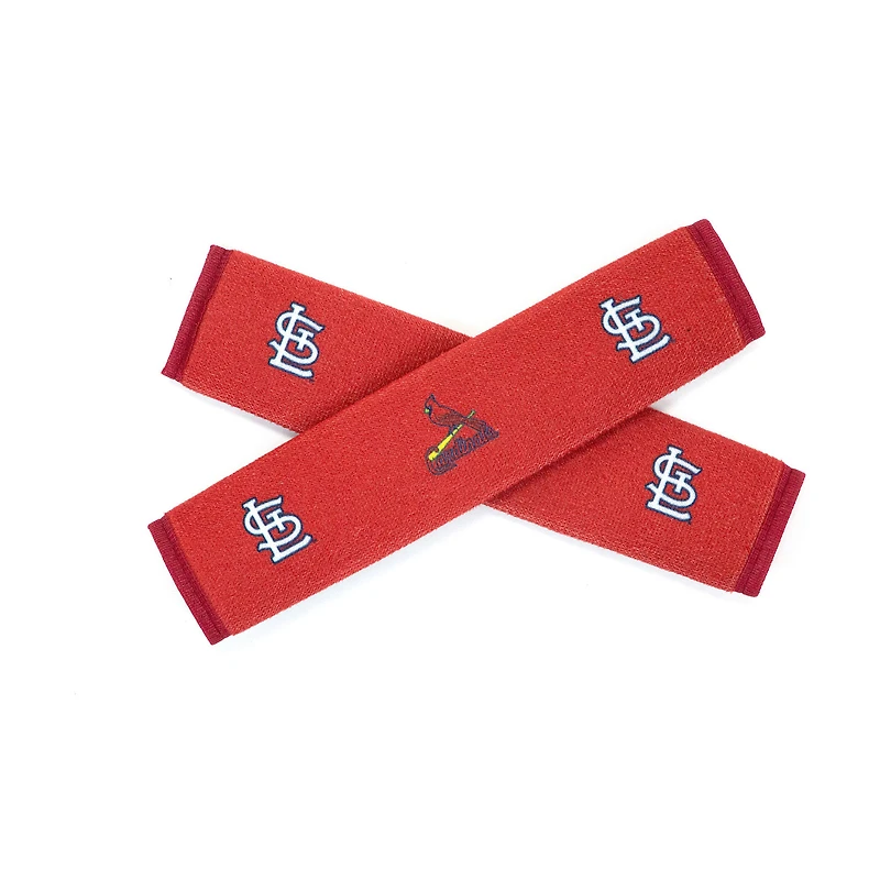 St. Louis Cardinals Ulti-Suede Seat Belt Pad Two-Pack