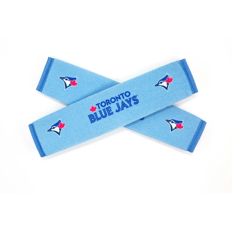 Holda Toronto Blue Jays Ulti-Suede Seat Belt Pad Two-Piece Set