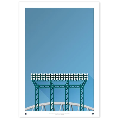 Seattle Mariners T-Mobile Park 24" x 36" Minimalist Fine Art Print