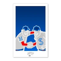 Minnesota Twins Target Field 11x17 Minimalist Poster Print