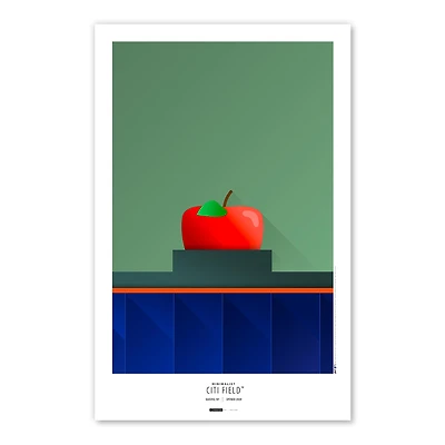 New York Mets Citi Field 11x17 Minimalist Poster Print