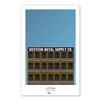 San Diego Padres Petco Park 11x17 Minimalist Poster Print
