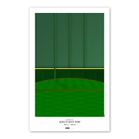 Houston Astros Minute Maid Park 11x17 Minimalist Poster Print