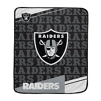Pegasus Las Vegas Raiders 50" x 60" Diagonal Ghost Ultra Soft Blanket