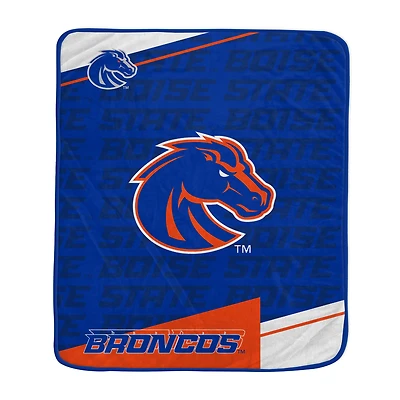 Pegasus Boise State Broncos 50" x 60" Diagonal Ghost Ultra Soft Blanket