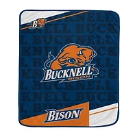Pegasus Bucknell Bison 50" x 60" Diagonal Ghost Ultra Soft Blanket