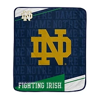 Pegasus Notre Dame Fighting Irish 50" x 60" Diagonal Ghost Ultra Soft Blanket