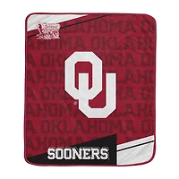 Pegasus Oklahoma Sooners 50" x 60" Diagonal Ghost Ultra Soft Blanket