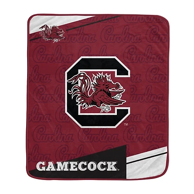 Pegasus South Carolina Gamecocks 50" x 60" Diagonal Ghost Ultra Soft Blanket