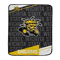 Pegasus Wichita State Shockers 50" x 60" Diagonal Ghost Ultra Soft Blanket