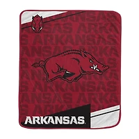Pegasus Arkansas Razorbacks 50" x 60" Diagonal Ghost Ultra Soft Blanket
