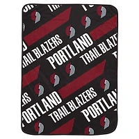 Pegasus Portland Trail Blazers 50” x 70” Slanted Half Wordmark Blanket