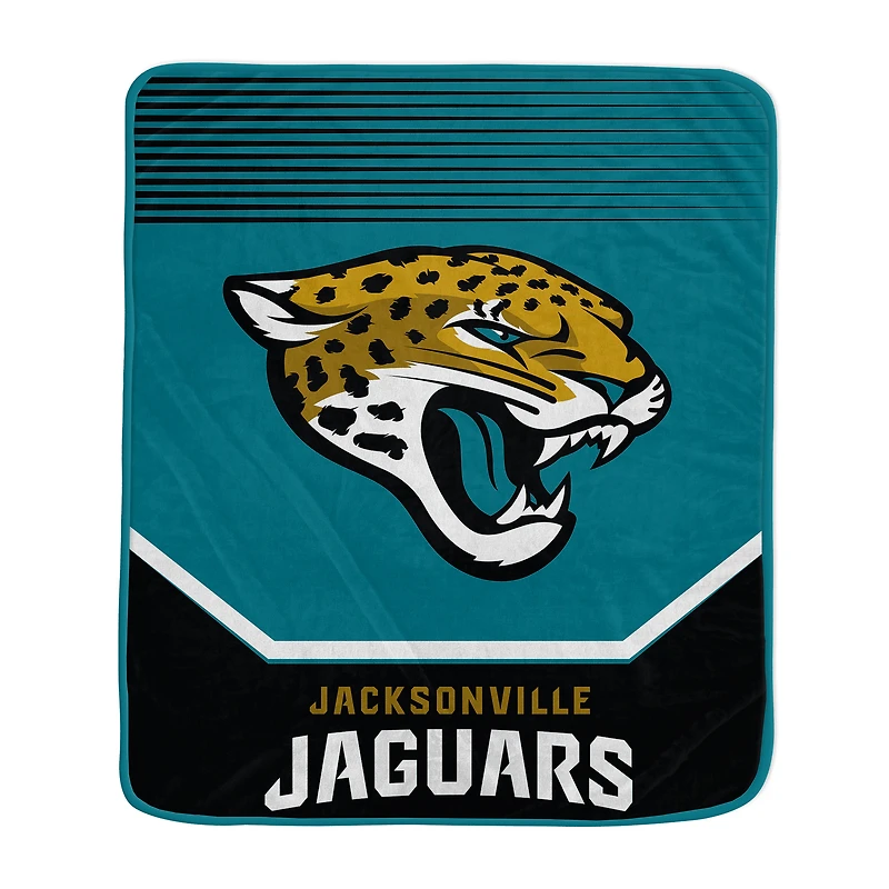 Pegasus Jacksonville Jaguars 50” x 60” Half Tone Lines Tab Blanket