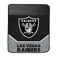 Pegasus Las Vegas Raiders 50” x 60” Half Tone Lines Tab Blanket