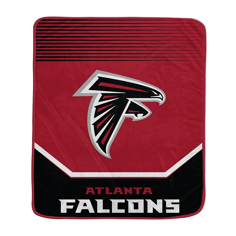 Pegasus Atlanta Falcons 50” x 60” Half Tone Lines Tab Blanket