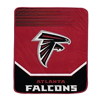 Pegasus Atlanta Falcons 50” x 60” Half Tone Lines Tab Blanket