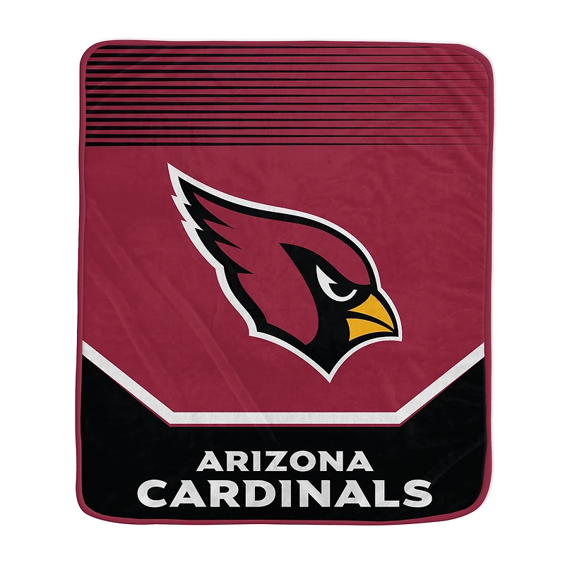 Pegasus Arizona Cardinals 50” x 60” Half Tone Lines Tab Blanket