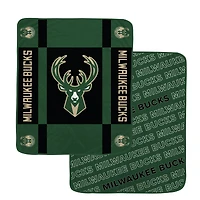 Pegasus Milwaukee Bucks 60” x 70” Reverse Block Wordmark Double-Sided Blanket