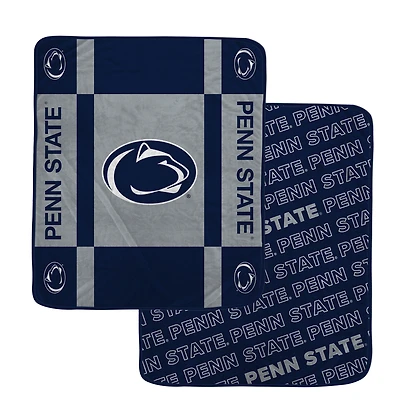 Pegasus Penn State Nittany Lions 60” x 70” Reverse Block Wordmark Double-Sided Blanket