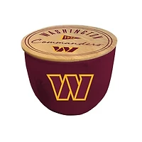 Pegasus Washington Commanders 16oz. Script Circle Wood Top Ceramic Candle