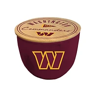 Pegasus Washington Commanders 16oz. Script Circle Wood Top Ceramic Candle