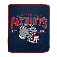 Pegasus New England Patriots 50” x 60” Vintage Arch Blanket