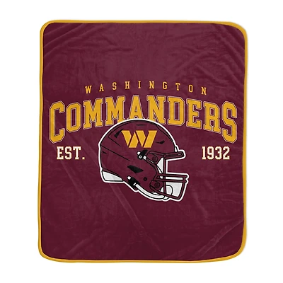 Pegasus Washington Commanders 50” x 60” Vintage Arch Blanket