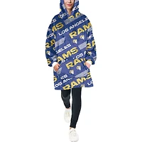 Pegasus Los Angeles Rams 60" x 80" Repeat Logo Hoodie Bloncho