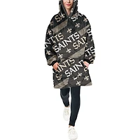 Pegasus New Orleans Saints 60" x 80" Repeat Logo Hoodie Bloncho