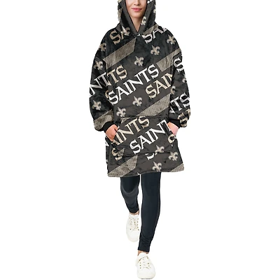 Pegasus New Orleans Saints 60" x 80" Repeat Logo Hoodie Bloncho