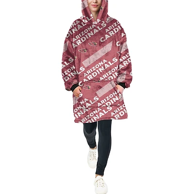 Pegasus Arizona Cardinals 60" x 80" Repeat Logo Hoodie Bloncho