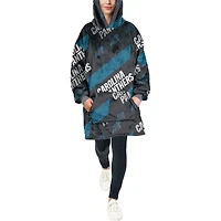 Pegasus Carolina Panthers 60" x 80" Repeat Logo Hoodie Bloncho