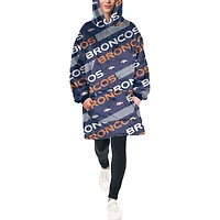 Pegasus Denver Broncos 60" x 80" Repeat Logo Hoodie Bloncho