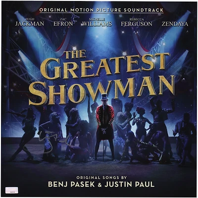 Hugh Jackman The Greatest Showman Autographed Vinyl Album