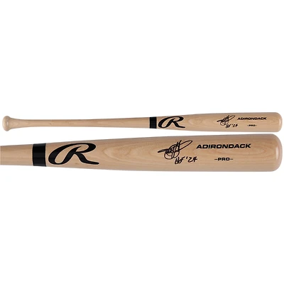Todd Helton Colorado Rockies Autographed Rawlings Pro Blonde Bat with "HOF 2024 " Inscription