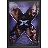 Hugh Jackman X2 Autographed Framed 27" x 40" Movie Poster