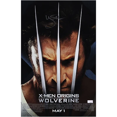 Hugh Jackman X-Men Origins: Wolverine Autographed 11" x 17" Movie Poster