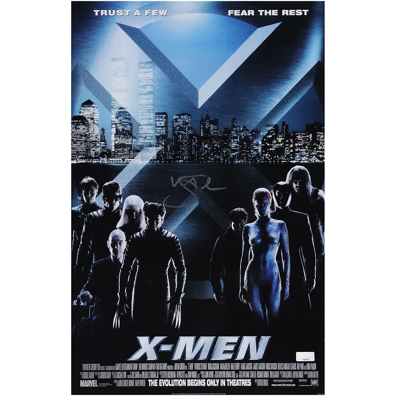 Hugh Jackman X-Men Autographed 11" x 17" Movie Poster