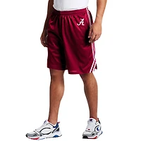 Men's Fanatics Crimson Alabama Crimson Tide Big & Tall Dual Stripe Mesh Short