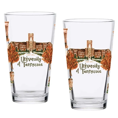 Tennessee Volunteers 2-Pack 16oz. Laura Wilcox University Pint Set