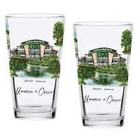 Oregon Ducks 2-Pack 16oz. Laura Wilcox University Pint Set