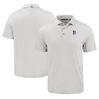 Men's Cutter & Buck Northwestern Wildcats Coastline Epic Comfort Eco Recycled Polo
