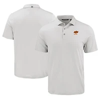 Men's Cutter & Buck Gray Oklahoma State Cowboys Coastline Epic Comfort Eco Recycled Polo