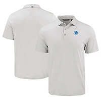 Men's Cutter & Buck Gray Kentucky Wildcats Coastline Epic Comfort Eco Recycled Polo
