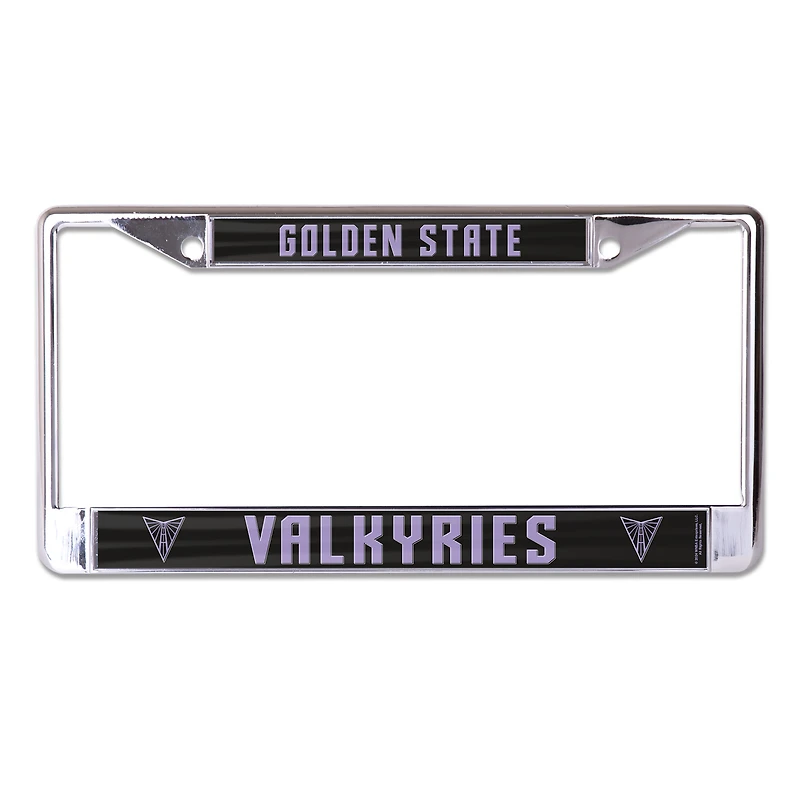 WinCraft Golden State Valkyries Laser Cut Metal License Plate Frame