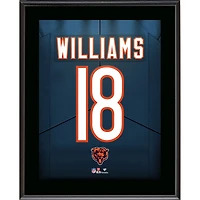 Caleb Williams Chicago Bears 10.5" x 13" Jersey Number Sublimated Player Plaque