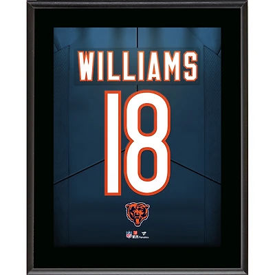 Caleb Williams Chicago Bears 10.5" x 13" Jersey Number Sublimated Player Plaque